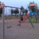 Parc del Manol - Capvespre - parc infantil - agost 2011